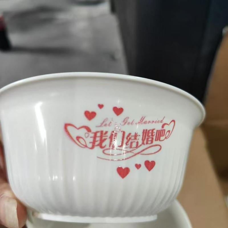 携带便捷的可降解一次性稻壳餐具